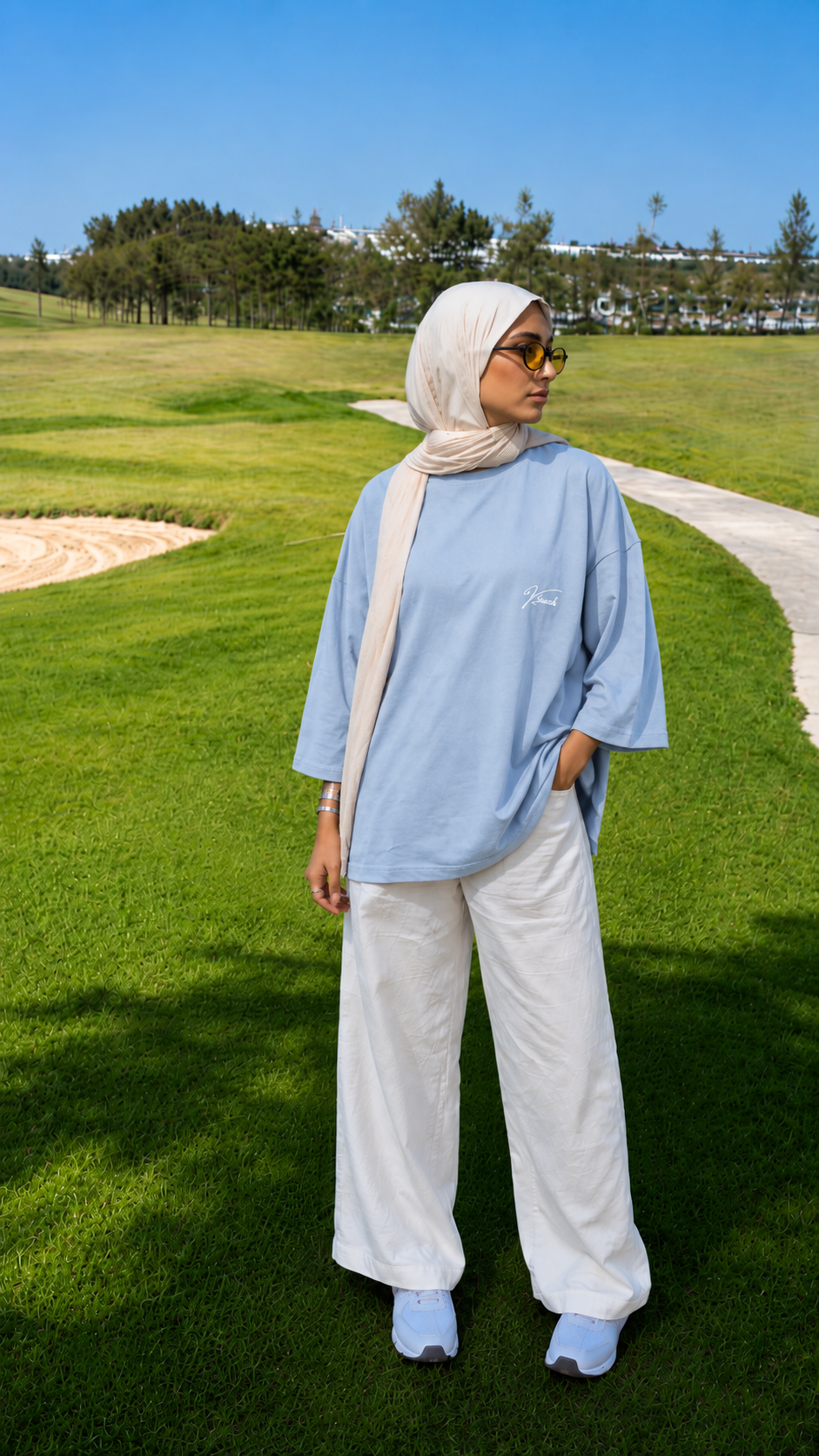 THE-TEE Shirt - Sky Blue