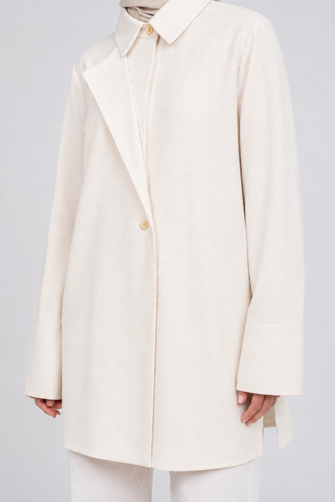 Overlay Linen shirt