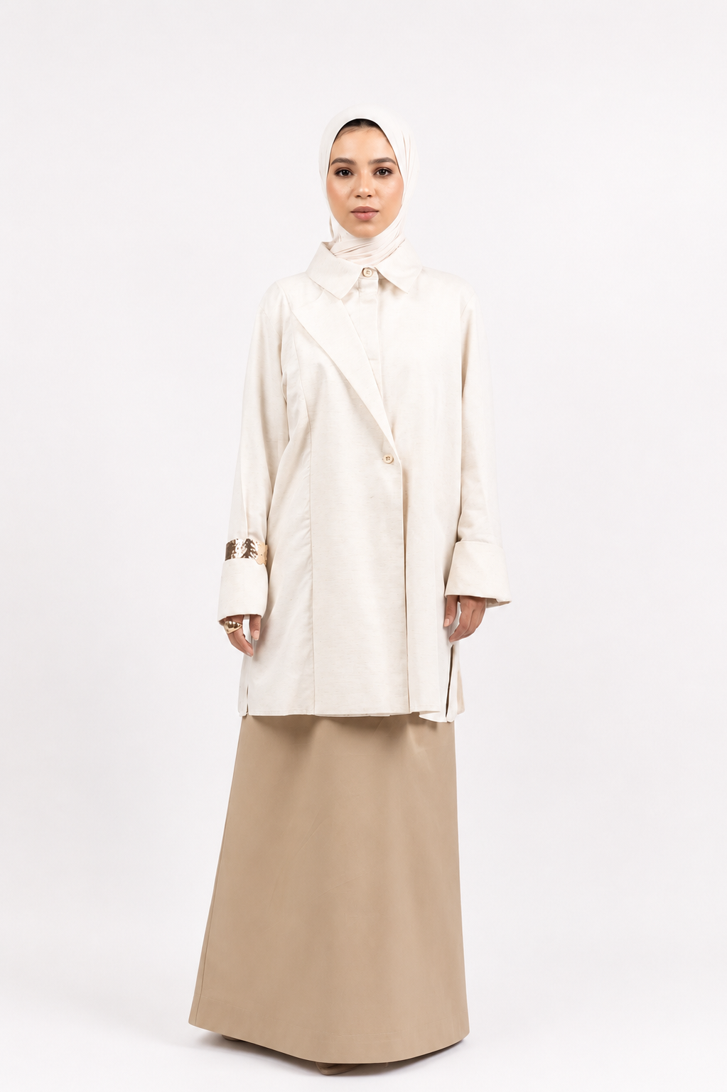 Tailored Long Skirt