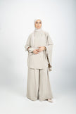 Fluid Tailored Pants - Moss Gray