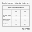 Overlay Linen shirt