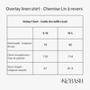 Overlay Linen shirt