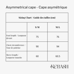 Asymmetrical Cape Set - Soft Butter