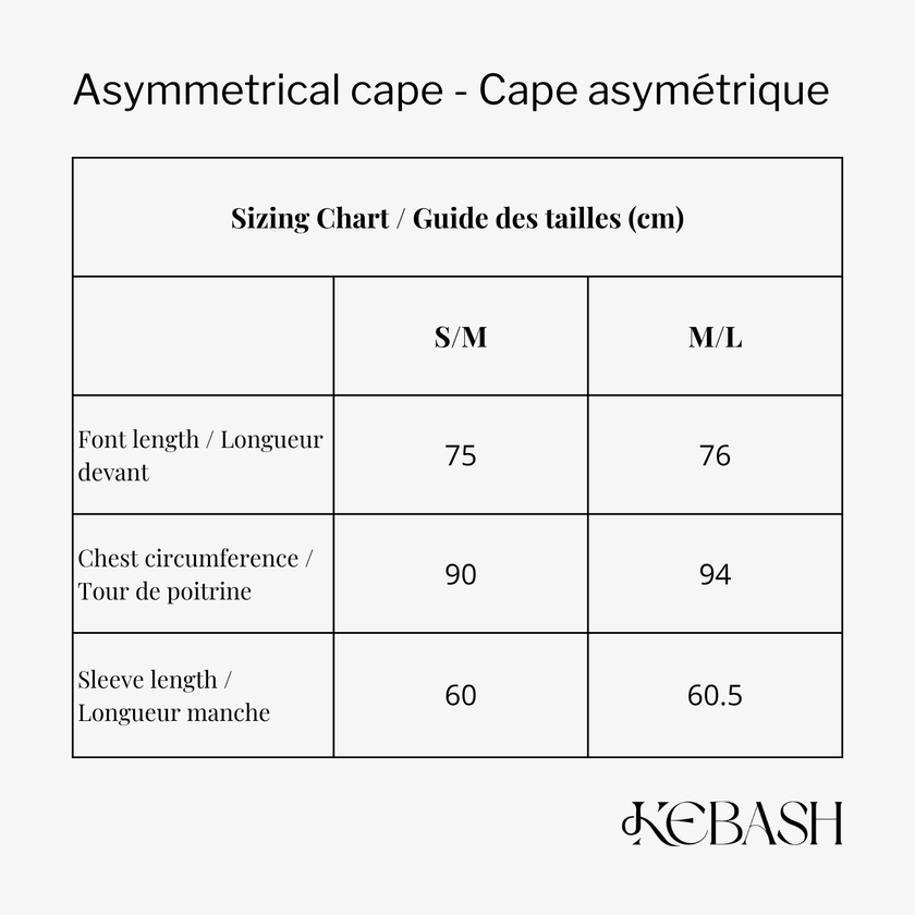 Asymmetrical Cape Set - Dusty Pink